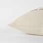20" Natural and Gray Heaven In Our Home Cotton Throw Pillow