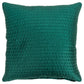 Teal Smooth Weaved Modern Throw Pillow