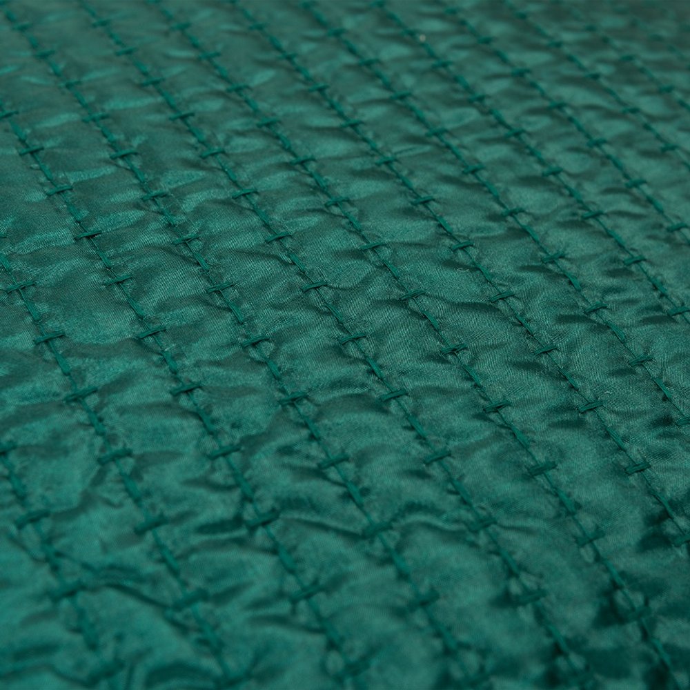 Teal Smooth Weaved Modern Throw Pillow