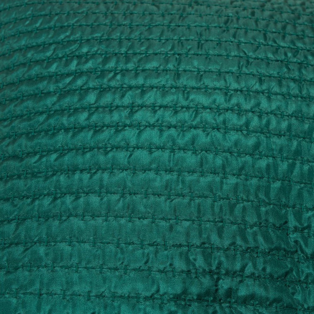 Teal Smooth Weaved Modern Throw Pillow