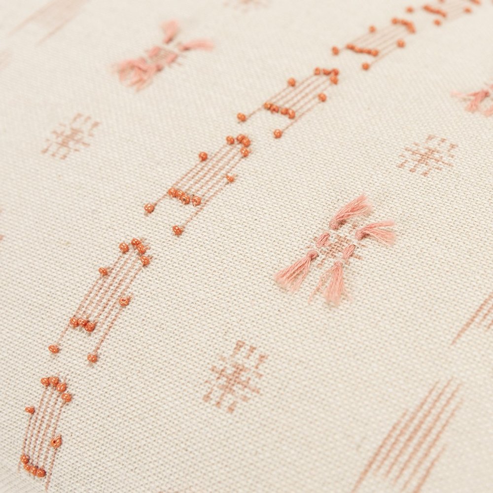 14" X 26" Natural Cotton Throw Pillow