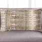 Gray Beige Tribal Distressed Lumbar Pillow
