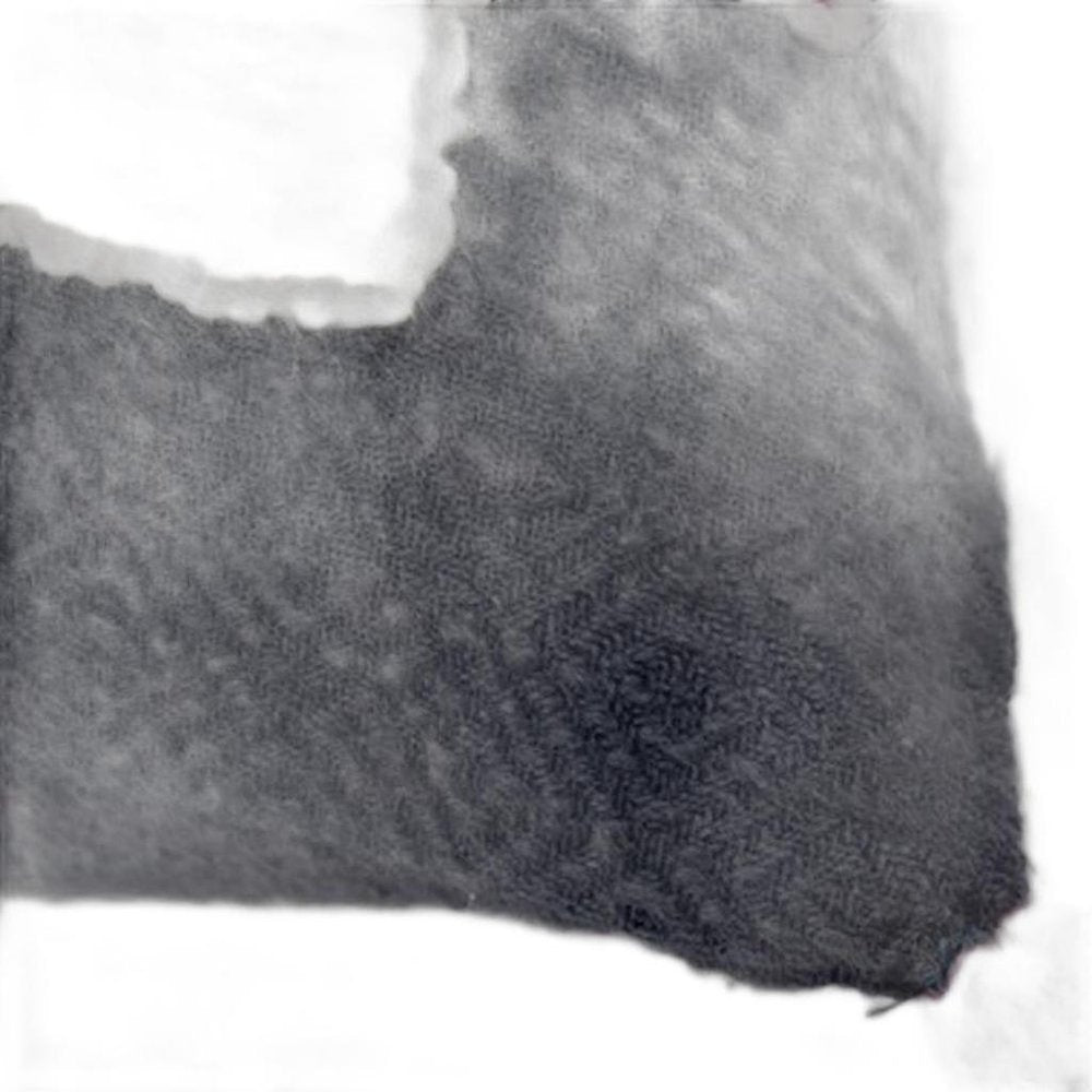 Navy Tribal Motifs Embroidered Throw Pillow