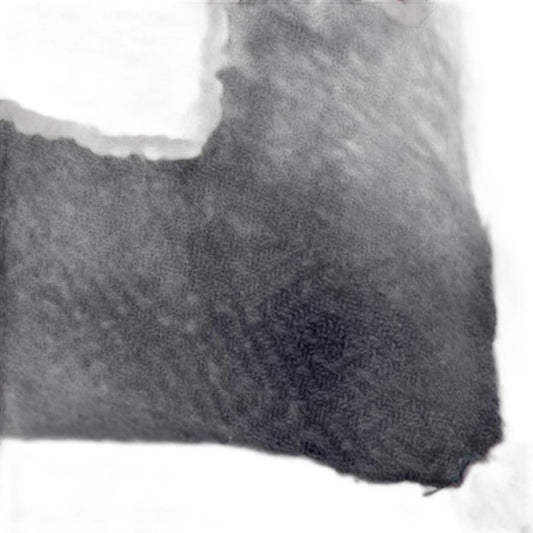 Navy Tribal Motifs Embroidered Throw Pillow