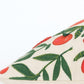 Red Green Cherry Tree Printed Lumbar Pillow