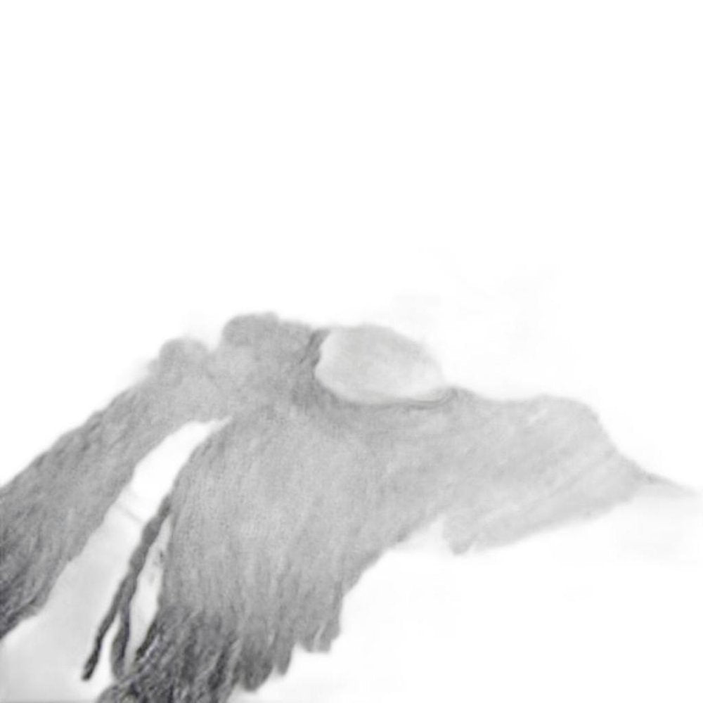 Ivory Braided Stripe Macrame Fringe Lumbar Pillow