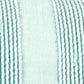 Aqua Blue Dimensional Pattern Play Throw Pillow