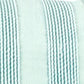 Aqua Blue Dimensional Pattern Play Throw Pillow