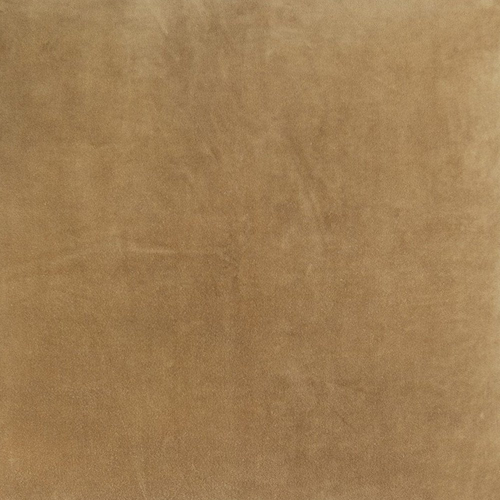 22" Raspberry Cotton Velvet Throw Pillow