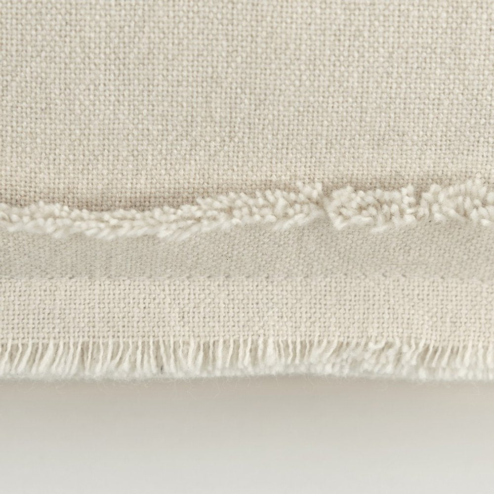 14" X 26" Yellow Botanical Throw Pillow With Embroidery