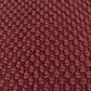 20" Merlot Cotton Throw Pillow with Nubby Texture
