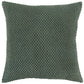 20" Merlot Cotton Throw Pillow with Nubby Texture