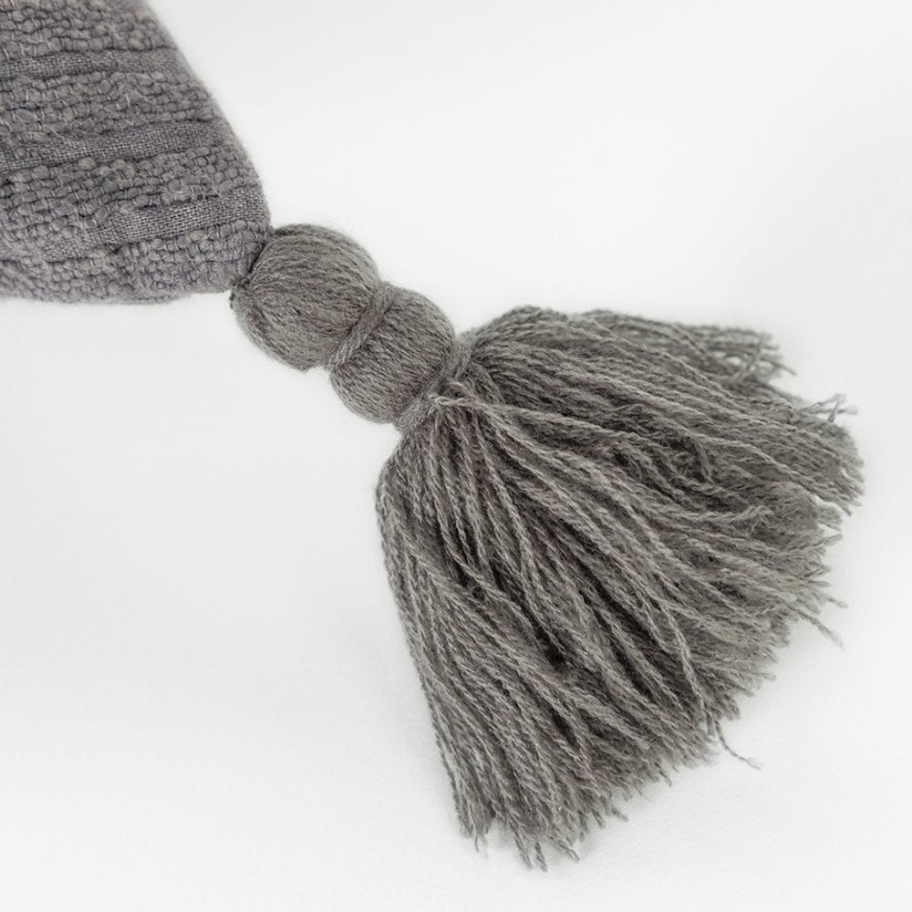 Gold Solid Tonal Abstract Stripe Throw Pillow