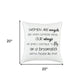 Black and White Women Are Angels Throw Pillow