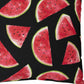 22" Natural And Red Watermelon Indoor Outdoor Throw Pillow