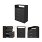 31" Black Four Drawer Vertical Dresser