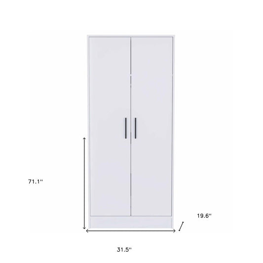 71" Light Gray Wood Single Drawer Combo Dresser