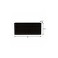 60" Black Six Drawer Double Dresser