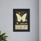 Always Say A Prayer Butterfly Black Print Wall Art