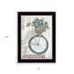 Journey Black Framed Print Wall Art