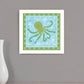 Beetle and Bob Baby Squid White Framed Print Wall Art