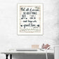 Great Love 2 White Framed Print Wall Art