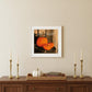 Give Thanks 1 White Framed Print Wall Art
