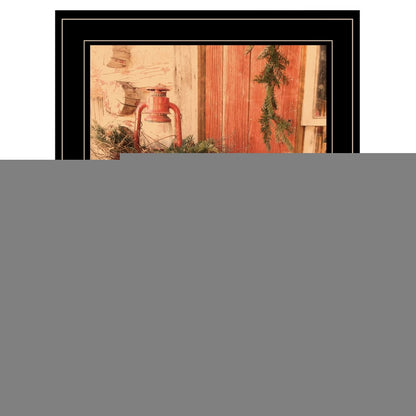 Vintage Skates 2 Black Framed Print Wall Art