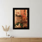 Vintage Skates 2 Black Framed Print Wall Art