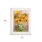 Country Sunflowers I 1 White Framed Print Wall Art