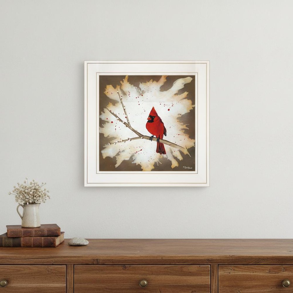 Weathered Friends 1 White Framed Print Wall Art