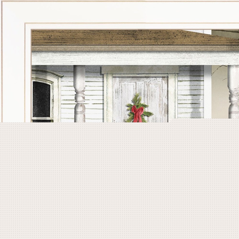 Peace on Earth 2 White Framed Print Wall Art