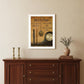 Time is an Illusion 3 White Framed Print Wall Art