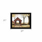 Buck County Bridge 2 Black Framed Print Wall Art