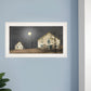 Still of the Night 2 White Framed Print Wall Art