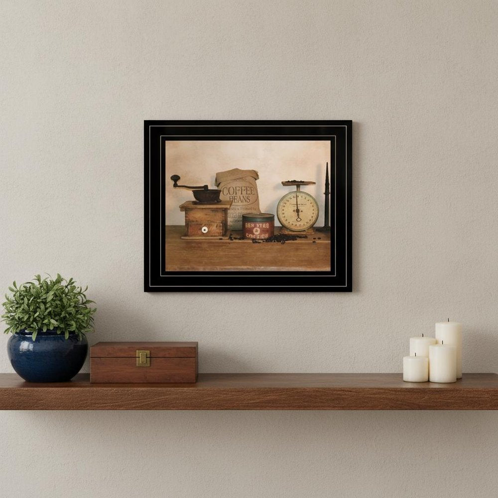 The Daily Grind 2 Black Framed Print Wall Art