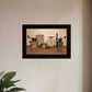 The Daily Grind 2 Black Framed Print Wall Art