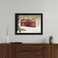 New Fallen Snow 4 Black Framed Print Wall Art