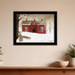 New Fallen Snow 4 Black Framed Print Wall Art