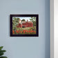Summer Days 2 Black Framed Print Wall Art