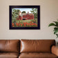 Summer Days 5 Black Framed Print Wall Art