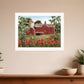 Summer Days 6 White Framed Print Wall Art