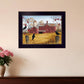 Autumn Gold 3 Black Framed Print Wall Art