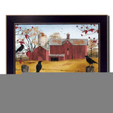 Autumn Gold 5 Black Framed Print Wall Art