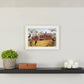 Autumn Gold 1 White Framed Print Wall Art