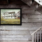 April Showers 4 Black Framed Print Wall Art