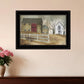 The Old Stone Barn 2 Black Framed Print Wall Art