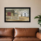 The Old Stone Barn 4 Black Framed Print Wall Art