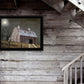 Midnight Moon 6 Black Framed Print Wall Art