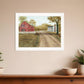 Summer in the Country 3 White Framed Print Wall Art